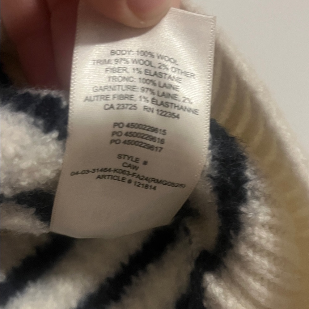 Aritzia Wilfred Maria Cropped sweater - Picture 4 of 6